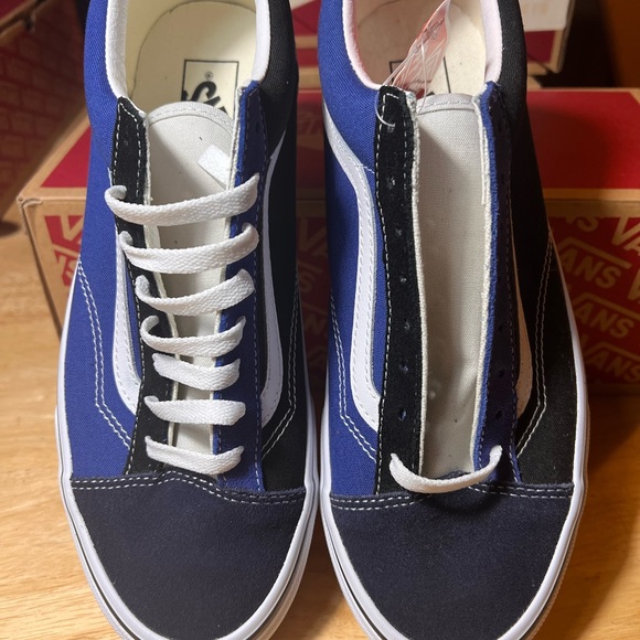 Vans Style 36 Colorblock Sneaker in Color Block Navy BNIB - Picture 3 of 9